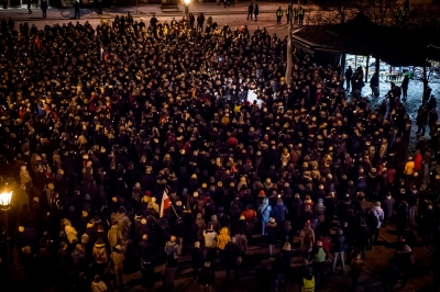 Wrocławianie żegnają prezydenta Gdańska Pawła Adamowicza [ZDJĘCIA]