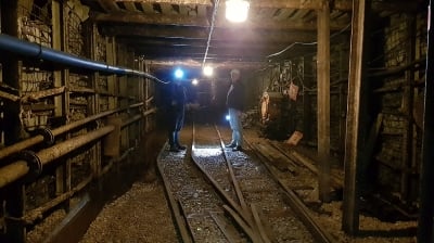 To koniec podziemnej trasy turystycznej w Wirach koło Świdnicy  - 3