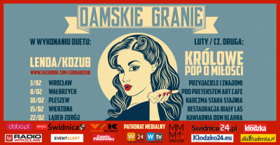 Wrocław: "Damskie granie" duetu LENDA/KOZUB