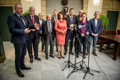 Wrocław: Liderzy opozycji apelowali o powołanie Koalicji Polskiej
