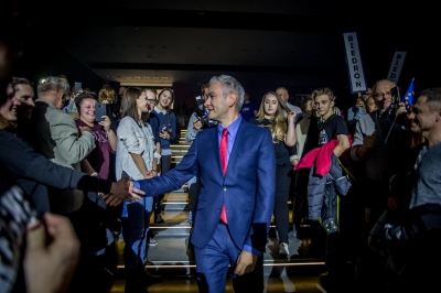 Robert Biedroń we Wrocławiu. Lider partii Wiosna przedstawił kolejne założenia programowe - 6