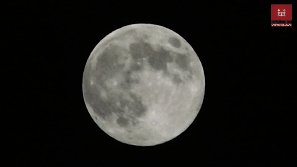 To była jedyna taka Pełnia w roku - Pełnia Robaczego Księżyca (Worm Supermoon) [WIDEO] - fot. Radosław Bugajski