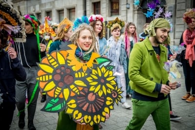 Tak uczniowie plastyka świętowali nadejście wiosny [FOTO]