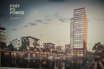 Kamień węgielny wmurowany na budowie Portu Popowice we Wrocławiu [FOTO] - 1