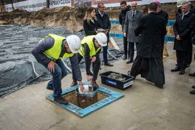 Kamień węgielny wmurowany na budowie Portu Popowice we Wrocławiu [FOTO] - 8