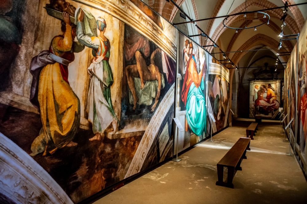 Wystawa &bdquo;Kaplica Sykstyńska Michała Anioła" we Wrocławiu [FOTO]