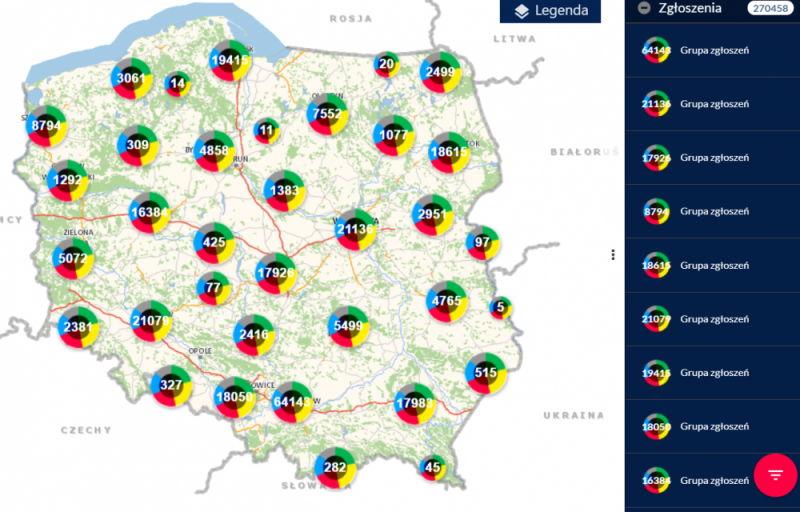 Mapa zagrożeń i bezpieczeństwa stworzona przez policję okazała się sporym sukcesem na Dolnym Śląsku - fot. policja.pl