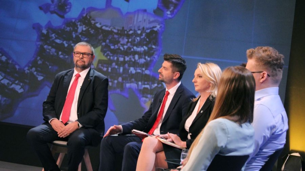 Polityczna debata: „Barwy kampanii” [POSŁUCHAJ] - fot. Łukasz Owsiany/TVP3 Wrocław