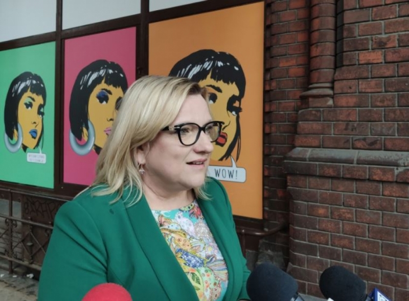 Beata Kempa walczy o głosy w Legnicy - fot. Karolina Kurczab