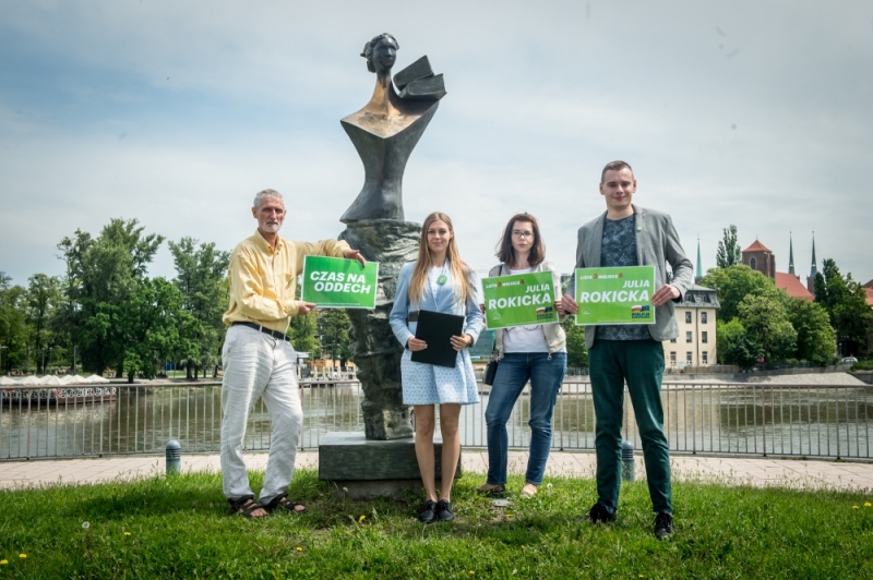 Partia Zieloni we Wrocławiu: "Wciąż nie jesteśmy przygotowani na powódź" - fot. Andrzej Owczarek