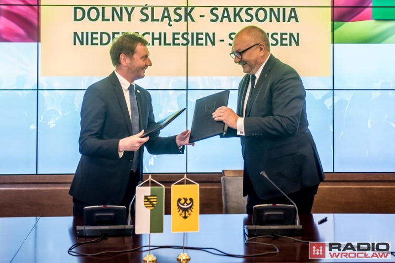 Zarząd Dolnego Śląska obradował na wspólnym posiedzeniu z rządem Saksonii - fot. Andrzej Owczarek