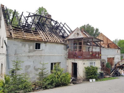 W jednej chwili stracili dorobek całego życia. Potrzebna pomoc dla mieszkańców Domaszkowa - 0