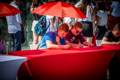 Wrocław: Uczniowie przy okrągłym stole [ZDJĘCIA] - 9