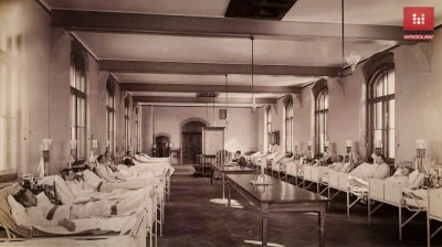 Dziś Uniwersytet Ekonomiczny, kiedyś drugi największy szpital w Breslau [ZOBACZ]