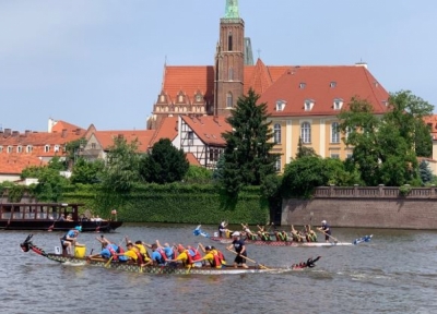 Wrocław: Wyścigi smoczych łodzi