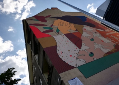 Holendersko-polski mural we Wrocławiu