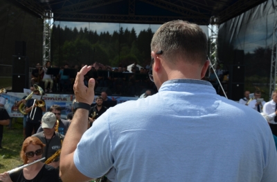 DRJ: Wystąpiliśmy w Radkowie na Festiwalu Orkiestr Mundurowych [ZDJĘCIA] - 12