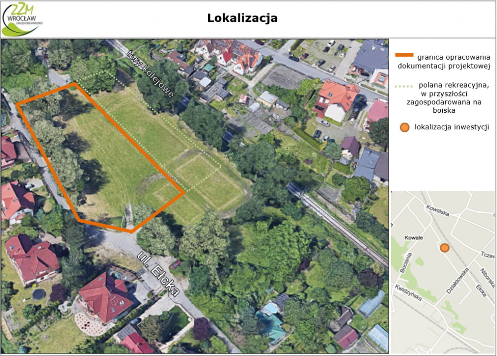 Przy Ełckiej we Wrocławiu powstaną place zabaw, siłownia i scena - mat. prasowe