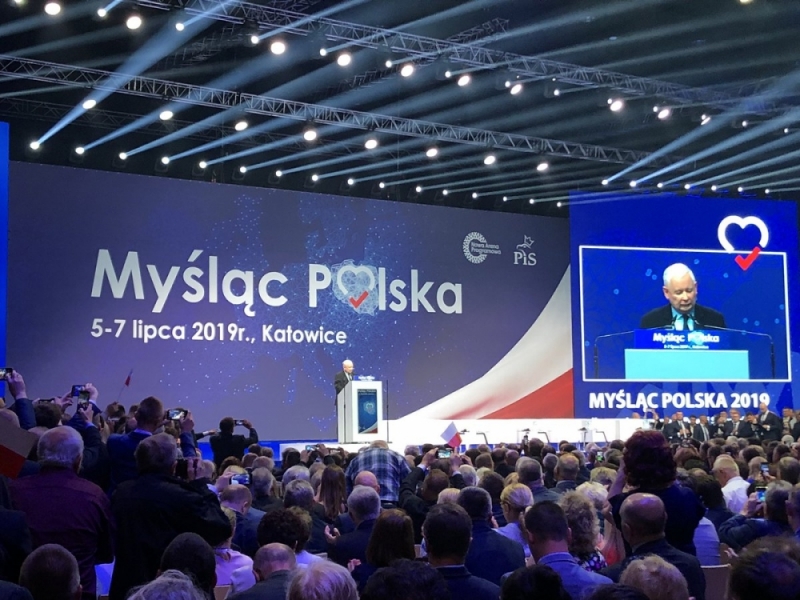 Politycy PiS podsumowują konwencję "Myśląc Polska" - (fot. twitter / PiS Wrocław)