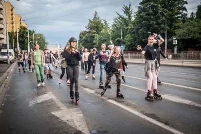 Przejazd rolkarzy przez miasto [ZDJĘCIA] - 1