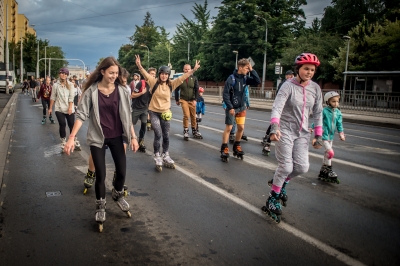 Przejazd rolkarzy przez miasto [ZDJĘCIA] - 6