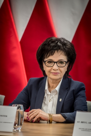 Dolnośląscy strażacy i policjanci na odprawie z minister [ZDJĘCIA] - 5