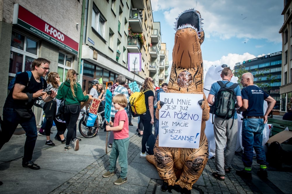 Die-In. Masowe wymieranie w centrum Wrocławia [ZDJĘCIA]