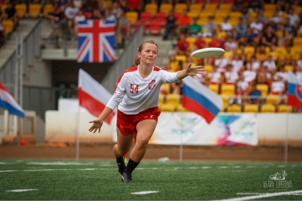 We Wrocławiu trwają Juniorskie Mistrzostwa Europy w ultimate frisbee - Fot: Klára Lipertová