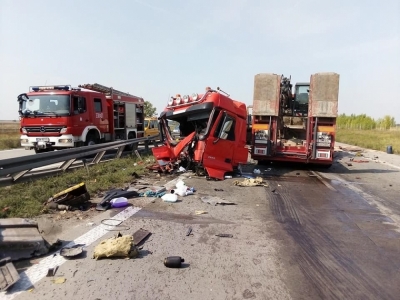 Korek-gigant na A4. Wypadek i zablokowana trasa Wrocław-Legnica