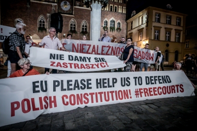 Manifestowali przeciwko hejtowi w Ministerstwie Sprawiedliwości [ZOBACZ] - 5