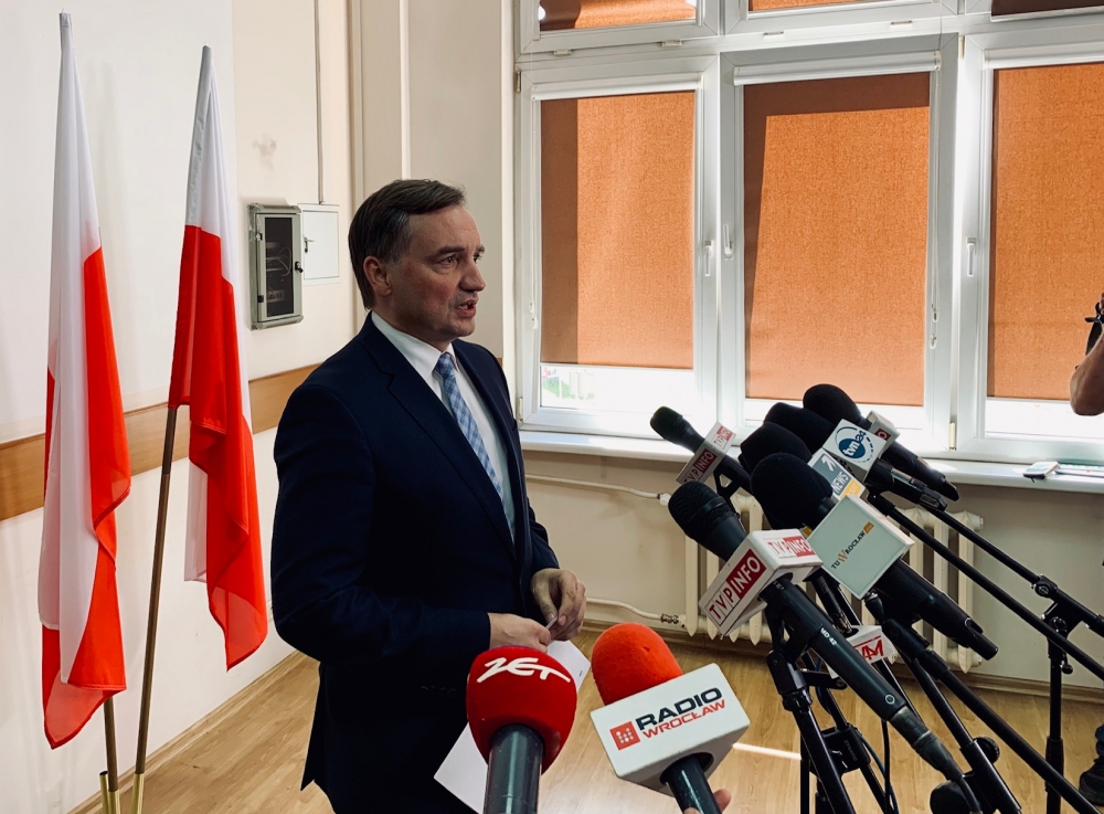 Minister Ziobro we Wrocławiu: Dyskusja o Konstytucji jest jak najbardziej sensowna i zasadna - fot. Radio Wrocław