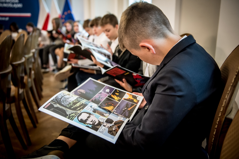 Wrocław: Zaprezentowano komiks &quot;Wyrok&quot;, kt&oacute;ry opowiada o żołnierzu AK 