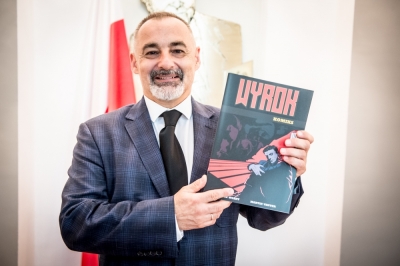 Wrocław: Zaprezentowano komiks "Wyrok", kt&oacute;ry opowiada o żołnierzu AK