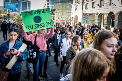 Wrocław: Strajk klimatyczny uczniów. "Nie damy sobie zabrać przyszłości" - 9