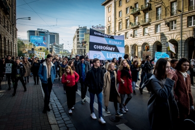 Wrocław: Strajk klimatyczny uczniów. "Nie damy sobie zabrać przyszłości" - 2