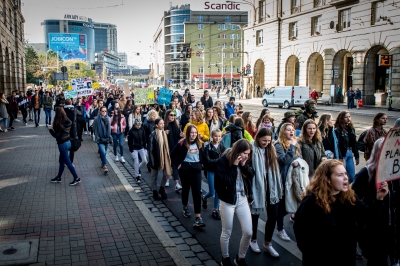 Wrocław: Strajk klimatyczny uczniów. "Nie damy sobie zabrać przyszłości" - 8