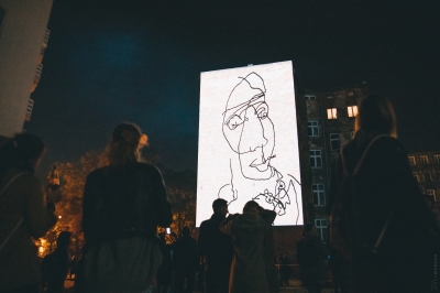 Wrocław: Prace artystów z całego świata pokazano na fasadach kamienic Nadodrza [ZDJĘCIA] - 28