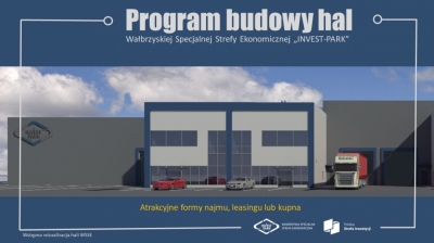 Wałbrzyska Specjalna Strefa Ekonomiczna wybuduje nowe hale produkcyjne