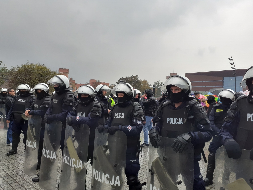 Spokojnie na Marszu R&oacute;wności we Wrocławiu
