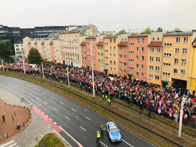 Spokojnie na Marszu Równości we Wrocławiu