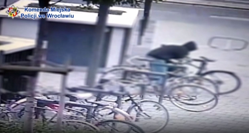 Wrocław: Kradł rowery, wpadł w ręce policji - fot. Dolnośląska Policja