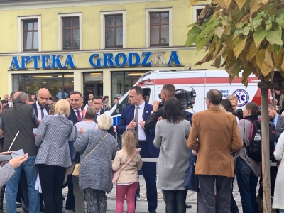 Prezydent Andrzej Duda Honorowym Obywatelem Środy Śląskiej - 5