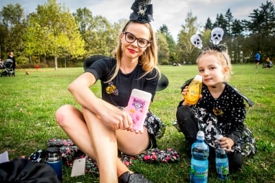 Kolorowo i na sportowo. Za nami Bieg Halloween Radia Wrocław w Parku Grabiszyńskim - 0