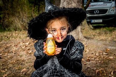 Kolorowo i na sportowo. Za nami Bieg Halloween Radia Wrocław w Parku Grabiszyńskim - 1