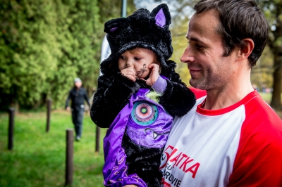 Kolorowo i na sportowo. Za nami Bieg Halloween Radia Wrocław w Parku Grabiszyńskim - 4