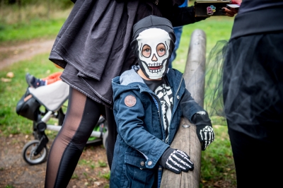 Kolorowo i na sportowo. Za nami Bieg Halloween Radia Wrocław w Parku Grabiszyńskim - 7