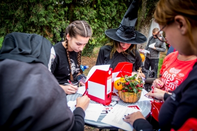 Kolorowo i na sportowo. Za nami Bieg Halloween Radia Wrocław w Parku Grabiszyńskim - 8