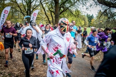 Kolorowo i na sportowo. Za nami Bieg Halloween Radia Wrocław w Parku Grabiszyńskim - 51