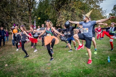 Kolorowo i na sportowo. Za nami Bieg Halloween Radia Wrocław w Parku Grabiszyńskim - 26