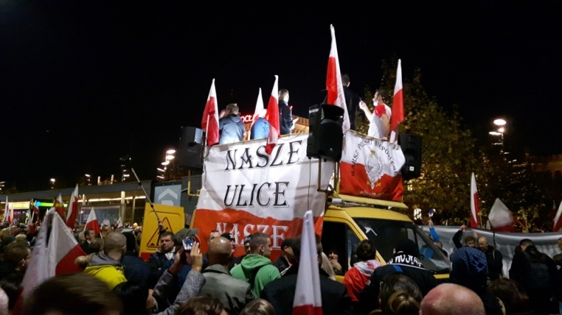Sąd wydał wyrok w sprawie ubiegłorocznego Marszu Niepodległości - fot. archiwum radiowroclaw.pl